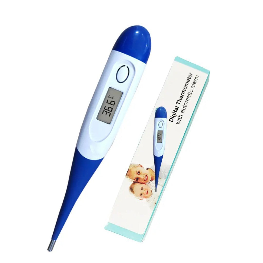Soft-tip digital thermometer G3 designed for safe and accurate temperature measurement underarm and oral use — ideal for children and medical settings.