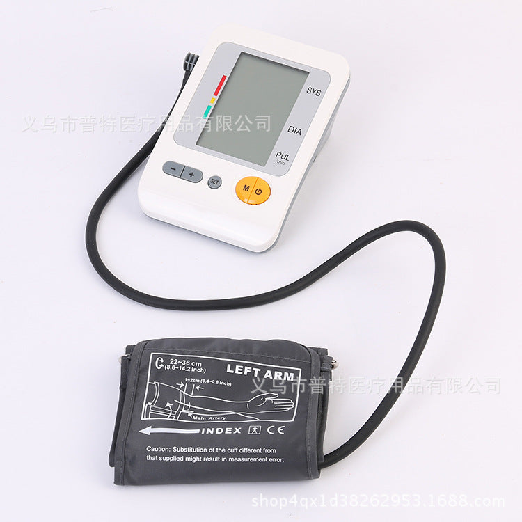 WISHMED Upper Arm Electronic Blood Pressure Monitor – Home & Clinic Use