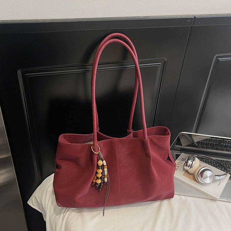 CONCORDIA URBAN (Concordia) – Winter Suede Large Capacity Tote Bag