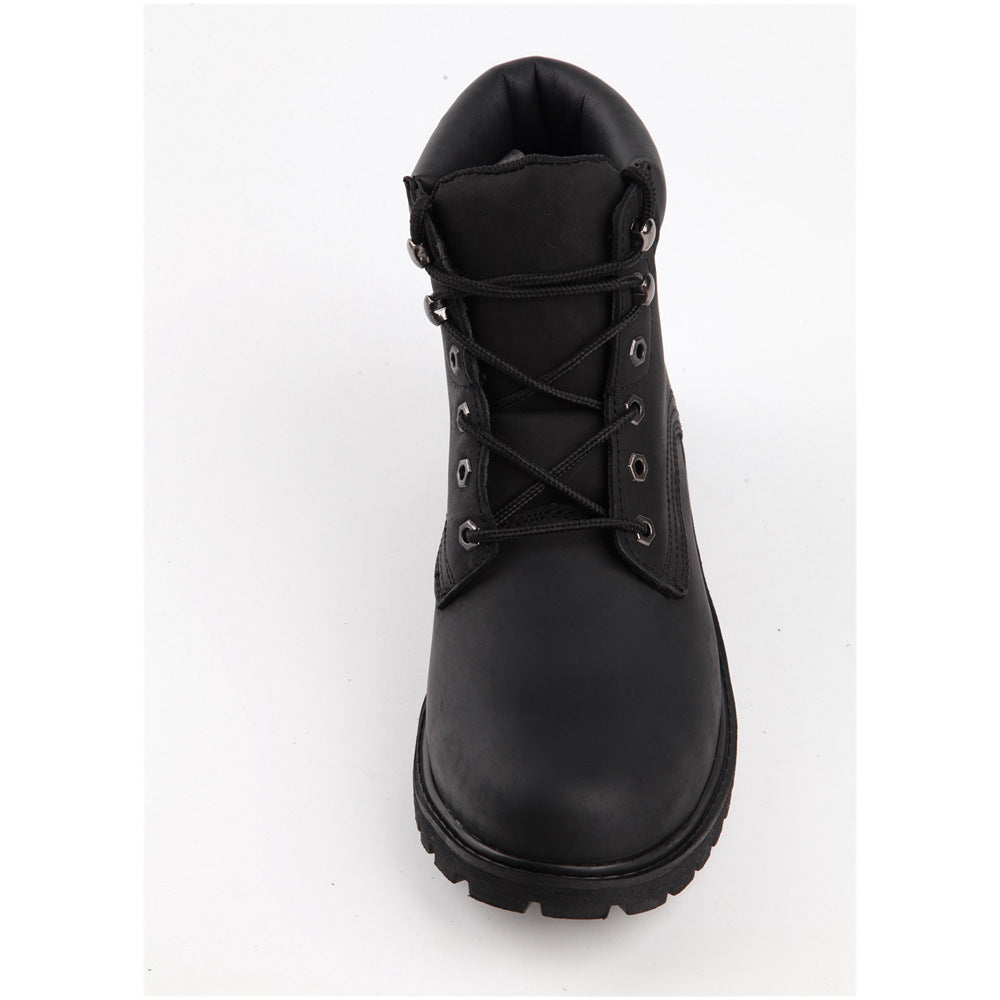 Chenyang G38 Puncture-Resistant Steel Toe Boots – Durable Cowhide Protective Footwear