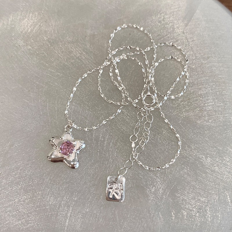 Hebe Aquamarina Gemstone Necklace