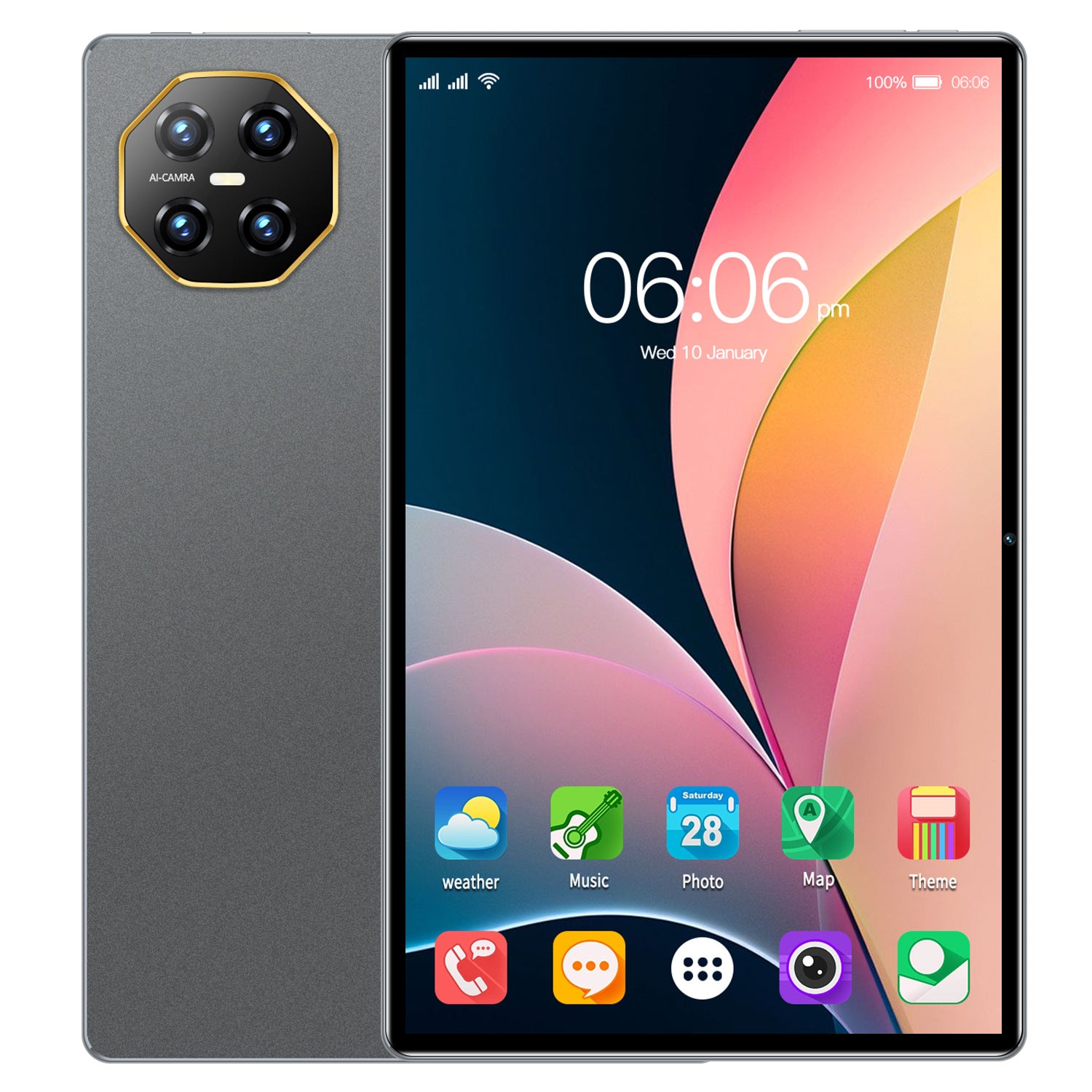 XTmate 10.1-Inch 4G Dual SIM Android Tablet with Calling Capability