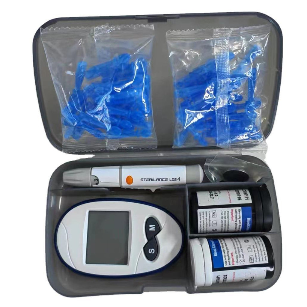 WISHMED High-Precision Automatic Blood Glucose Meter Kit – Home Use