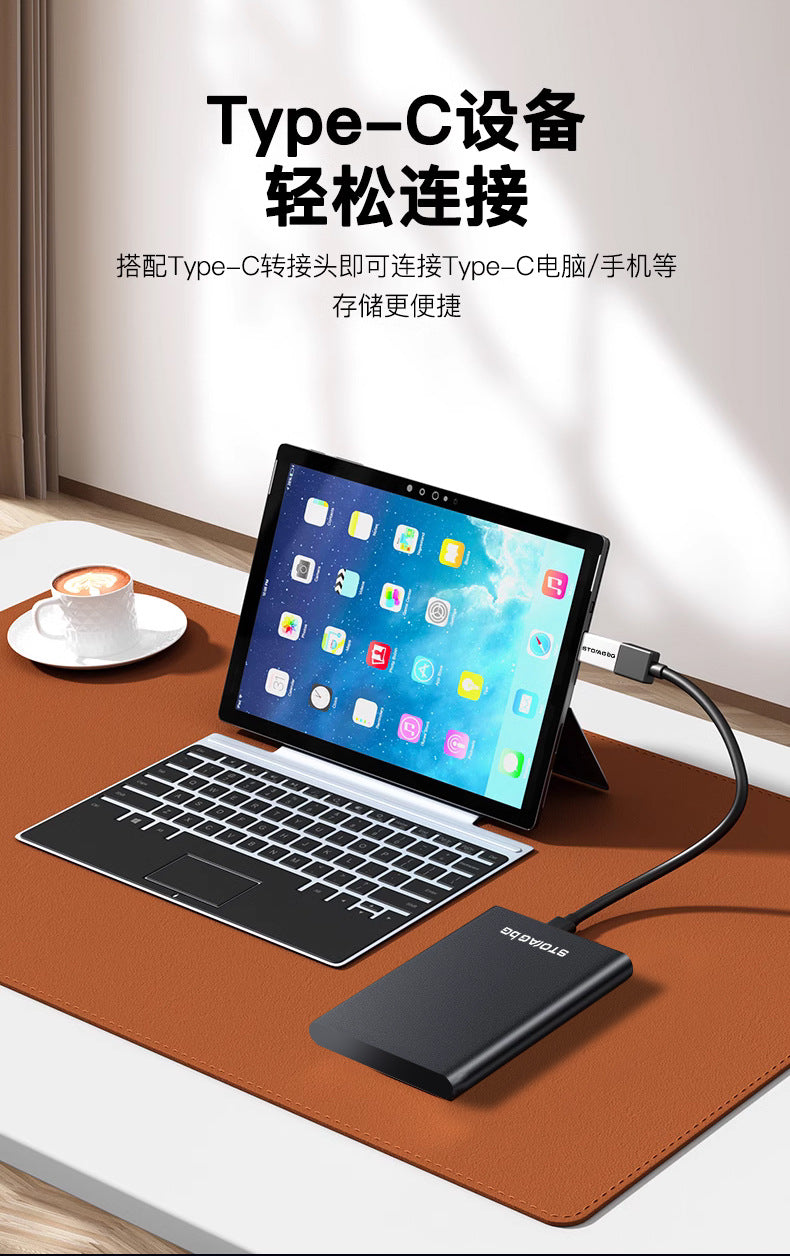 STORAG BG F800 High-Speed Portable Hard Drive — (USB 3.0)