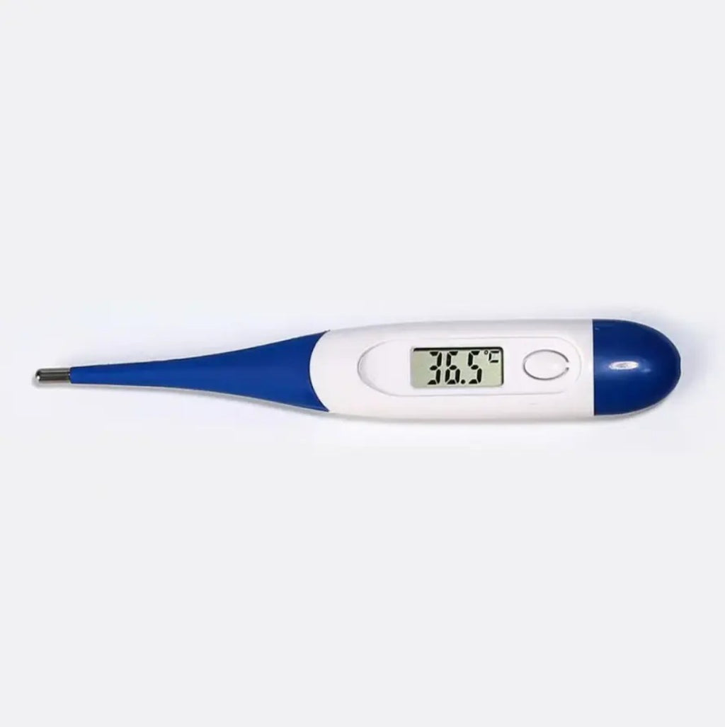 Soft-tip digital thermometer G3 designed for safe and accurate temperature measurement underarm and oral use — ideal for children and medical settings.