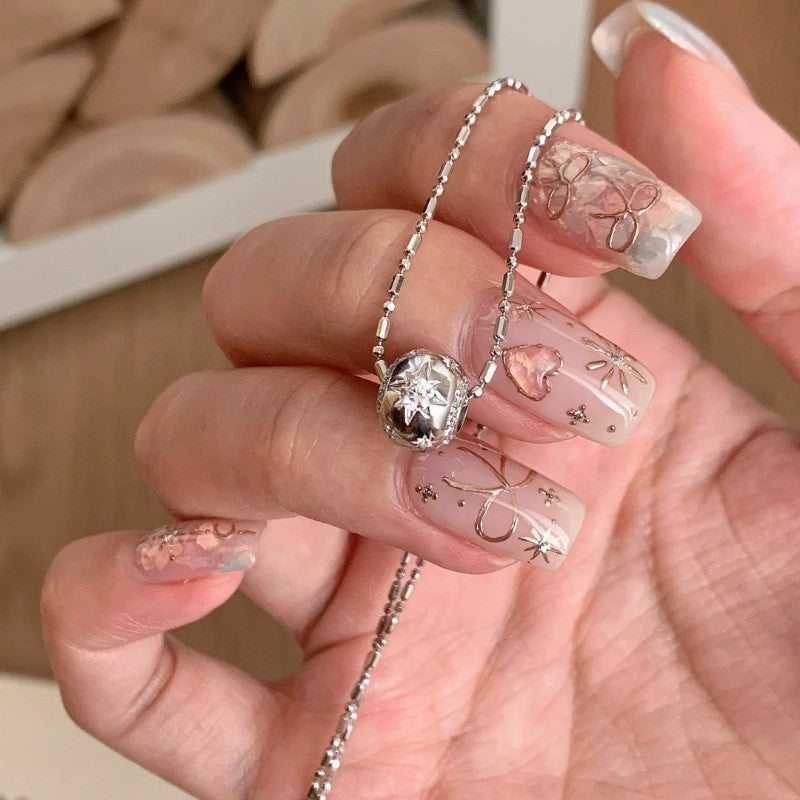 Hebe Aquamarina Gemstone Necklace