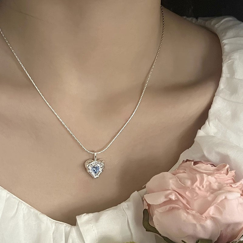 Hebe Aquamarina Gemstone Necklace