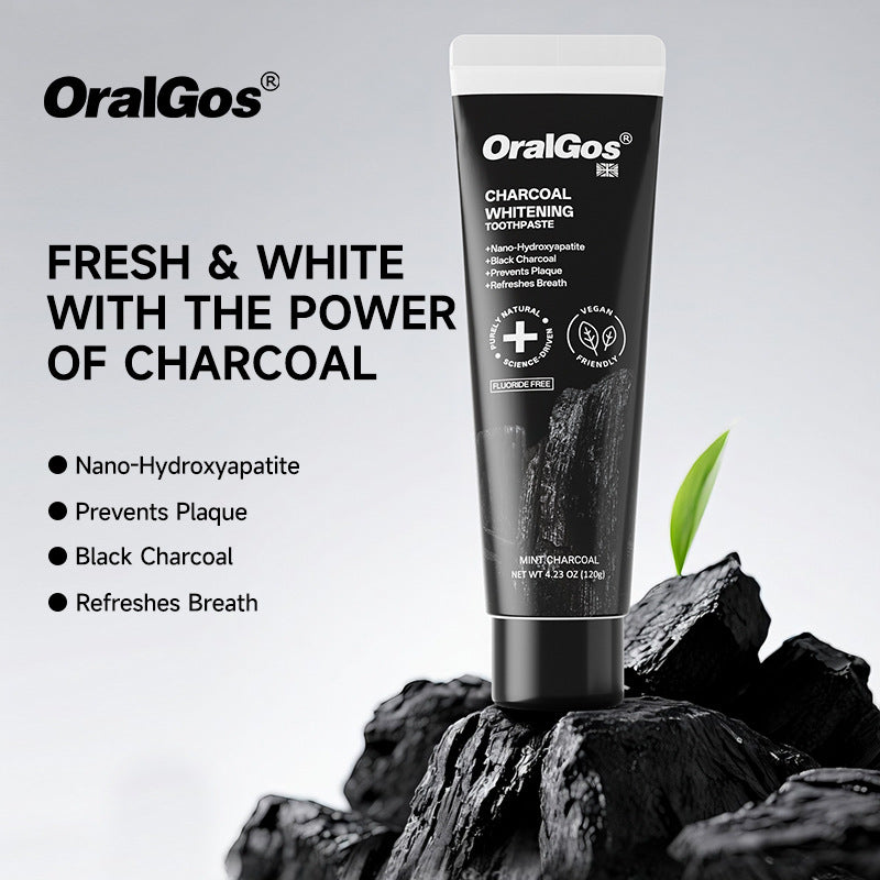OralGos Bamboo Charcoal Mint Toothpaste – Fresh Breath