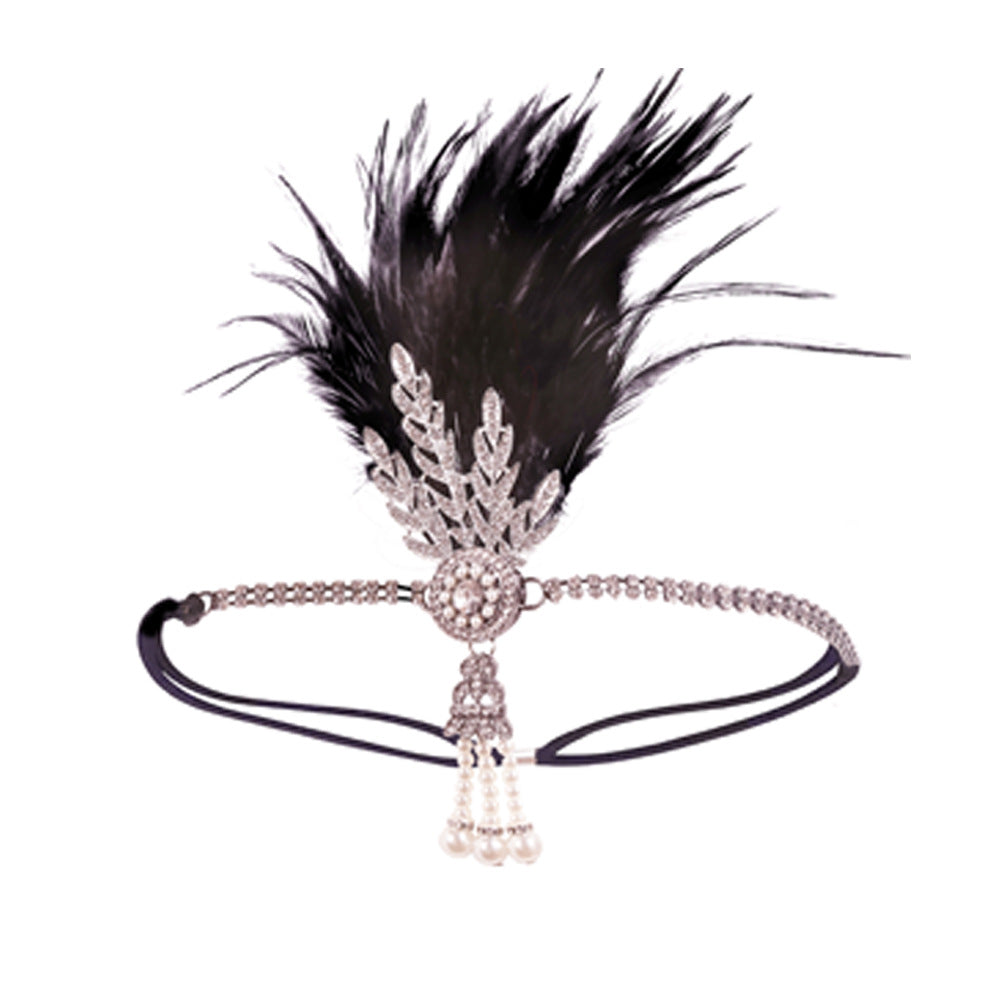 Siva Retro Feather Masquerade Set